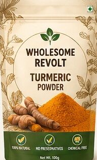 Turmaric Wholesome revolt Organic Turmeric powder 250g